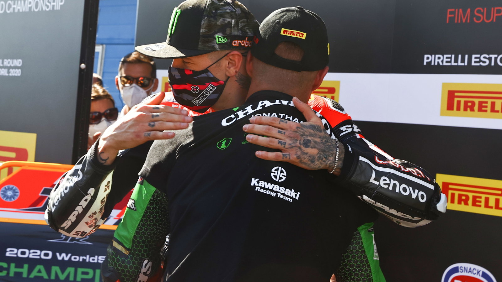 Jonathan Rea, Scott Redding